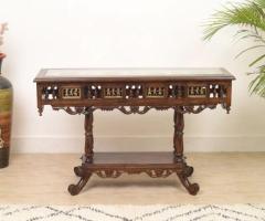 Redefine Your Interiors with Our Collection of Corner Console Tables - Shop Now! - 1