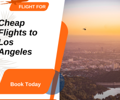 Unlock Amazing Deals | Cheap Flights to Los Angeles | 0800-054-8309