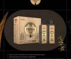 Best Ayurvedic Hair Regrowth And Hair Loss Treatment oil | Tribal Black Oil