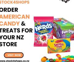 Order American candy & treats for your NZ store |Stock4Shops