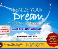 BBA. AIRLINE & AIRPORT MANAGEMENT!