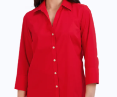 Effortless Elegance: Foxcroft's Ladies No Iron Shirts Collection