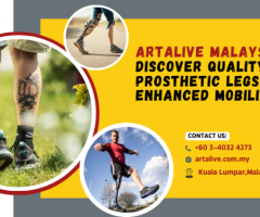 Artalive Malaysia - Discover Quality Prosthetic Legs for Enhanced Mobility - 1