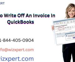 Write off invoices in QuickBooks Online Accountant