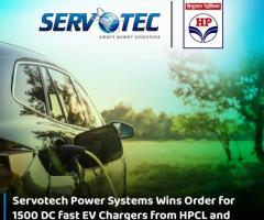 Servotech has Bagged an Order of 1500 DC EV Chargers - 1