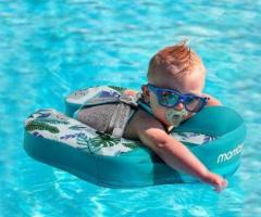 Prevent falling off in the pool for your babies with the ideal swim trainer of Mambobaby Float