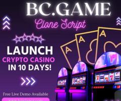 Trending Popular BCGame Clone Script For Crypto Casino Business