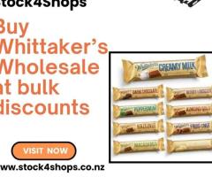 Buy Whittaker’s Wholesale at bulk discounts in NZ | Stock4Shops