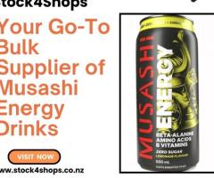 Your Go-To Bulk Supplier of Musashi Energy Drinks |Stock4Shops