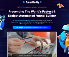 FunnelBuddy AI - The World's Easiest Automated Funnel Builder