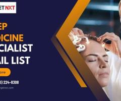 What are the benefits of a Sleep Medicine Specialist Email List?