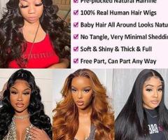 FULL LACE WIG (STRAIGHT) ONLINE IN USA