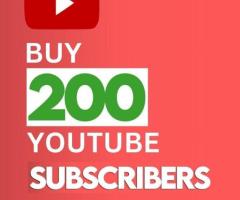 Get Credibility with Buy 200 Youtube Subscribers