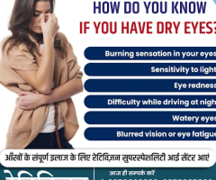 Are you looking for the best treatment for dry eye problem in Raipur