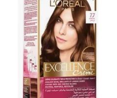 L'Oréal Excellence Crème 7.7 Honey Brown Hair Color: Vibrant Shade for Lasting Brilliance