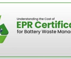 Understanding the Cost of EPR Certificate for Battery Waste Management