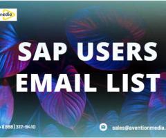 How does Avention Media's SAP Users Email List elevate targeted marketing campaigns?
