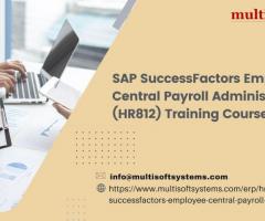 SAP SuccessFactors Employee Central Payroll Administration (HR812) Training Course