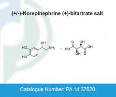 CAS No : 3414-63-9 | Product Name : (+/-)-Norepinephrine (+)-bitartrate salt | Pharmaffiliates