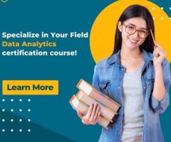 Specialize in Your Field: Data Analytics certification course!
