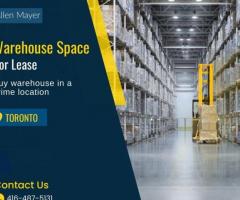Warehouse Space for lease in Toronto