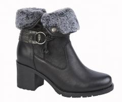 Cipriata Roll Top Inside Zip Ankle Boot