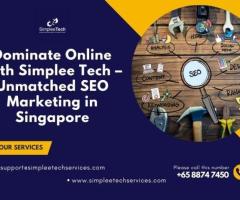 Boost Your Online Presence with Simplee Tech – Leading SEO Agency in Singapore!