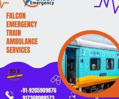 Choose Falcon Emergency Train Ambulance Services in Hyderabad