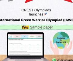 Get Free Sample Paper for the 3rd Grade CREST Green Olympiad - 1