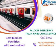 Avail of Train Ambulance Services in Delhi by Falcon Emergency with Top Class Medical Services