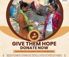 Sanitary Napkins Distribution for Women in Delhi - Tare Zameen Foundation