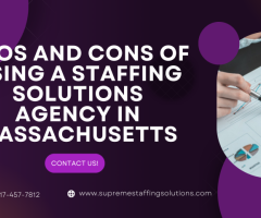 Pros and Cons of Using a Staffing Solutions Agency in Massachusetts