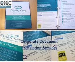 Corporate Document Translation Services in Goa