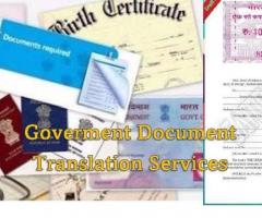 Government Document Translation Services in Goa