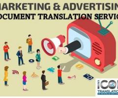 Marketing & Advertising Document Translation Services in Goa