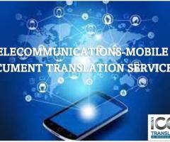 Telecommunications-Mobile Document Translation Services in Goa