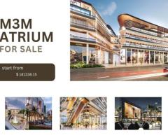 Invest in Success with M3M Atrium 57 Commercial Shops