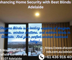 Enhancing Home Security with Best Blinds in Adelaide