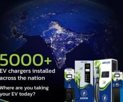 Servotech Installed 5000+ EV chargers across the Nation