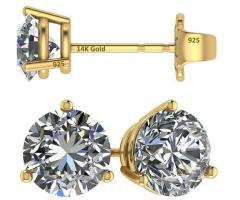 "Elegant CZ Stud Earrings - Perfect Gift for Her!"