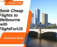 Book Cheap Flights to Melbourne with FlightForUS | Dial 0800-054-8309 for Exclusive Deals - 1