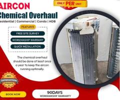 Aircon chemical overhaul