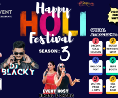 Grab Your Tickets for HOLI Festival Season 3 on Tktby