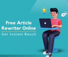 Free Article Rewriter Online | Best Reword Tool Free