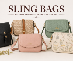 Buy Stylish Sling Bags for Everyday Fashion and Comfort