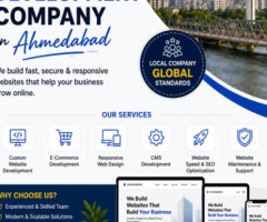 Creative Website Design and Development Services by Webdevlopment Ahmedabad