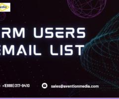 """Where Can You Find a Reliable CRM Users Email List?""" - 1