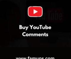 Buy YouTube Comments For Maximize Engagements