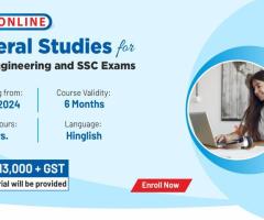 Live/Online General Studies for State Engineering Services & SSC Exams