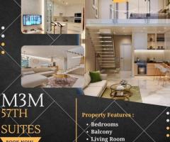 Luxurious 1BHK Duplex Apartments at M3M 57th Suites